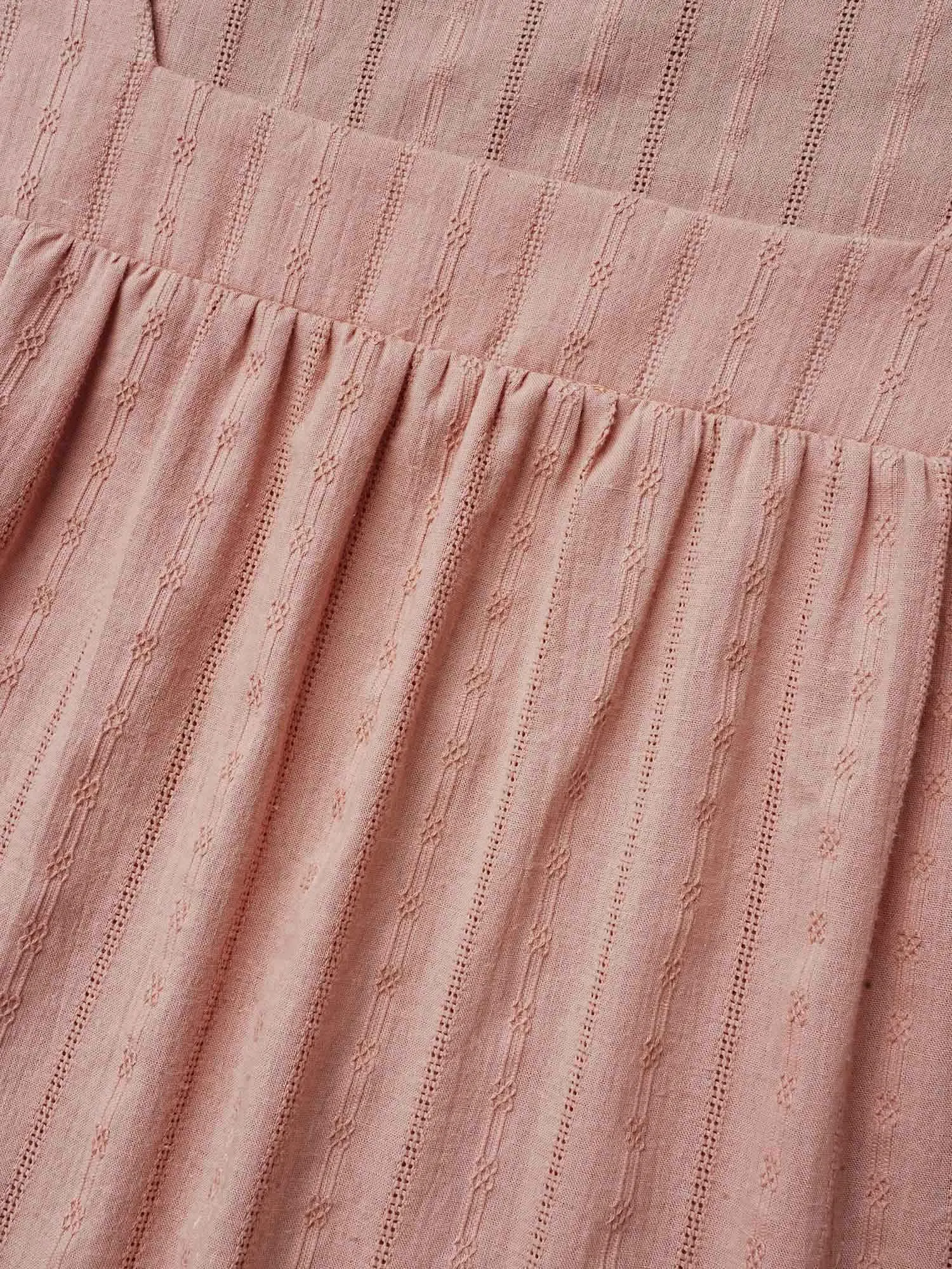 Cotton Square Neck Ruffled Sleeve Shirt sold by Bloomchic product image thumbnail 5