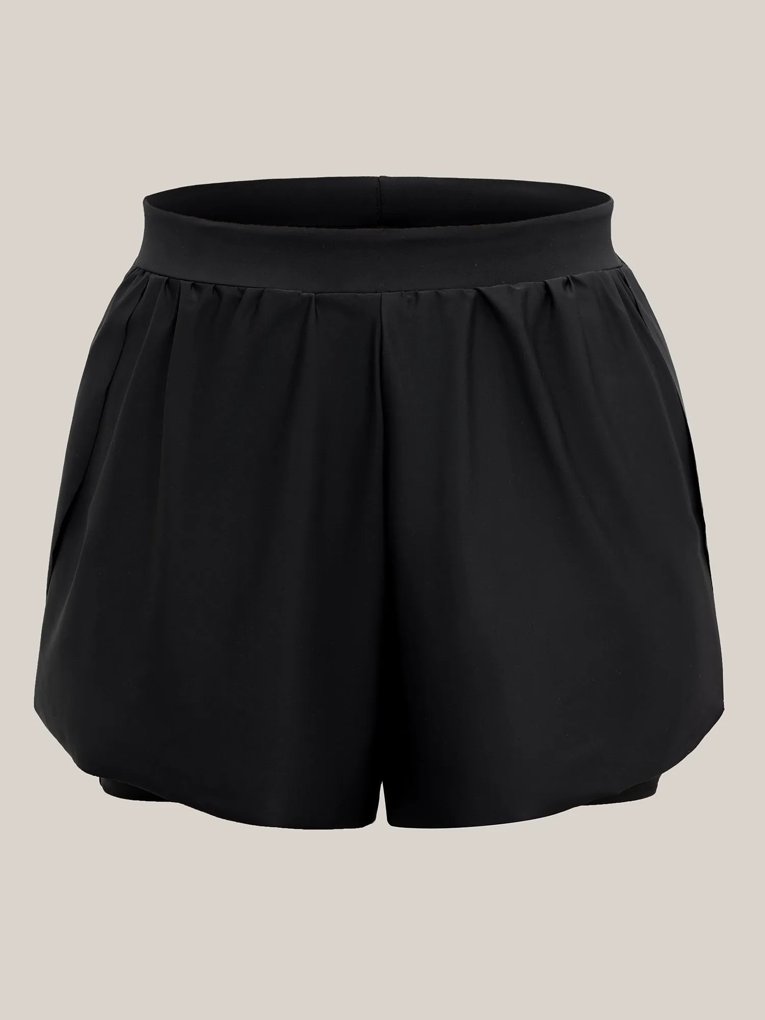 Layered High-Waist Flared Swim Bottoms sold by Bloomchic product image thumbnail 5