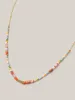 Multi-Color Beaded Vacation Necklace sold by Bloomchic