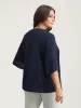 Petal Sleeve Toothpick Pleats Shirt sold by Bloomchic
