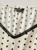 Dot Print Sweetheart Neck Tiered Maxi Dress sold by Bloomchic