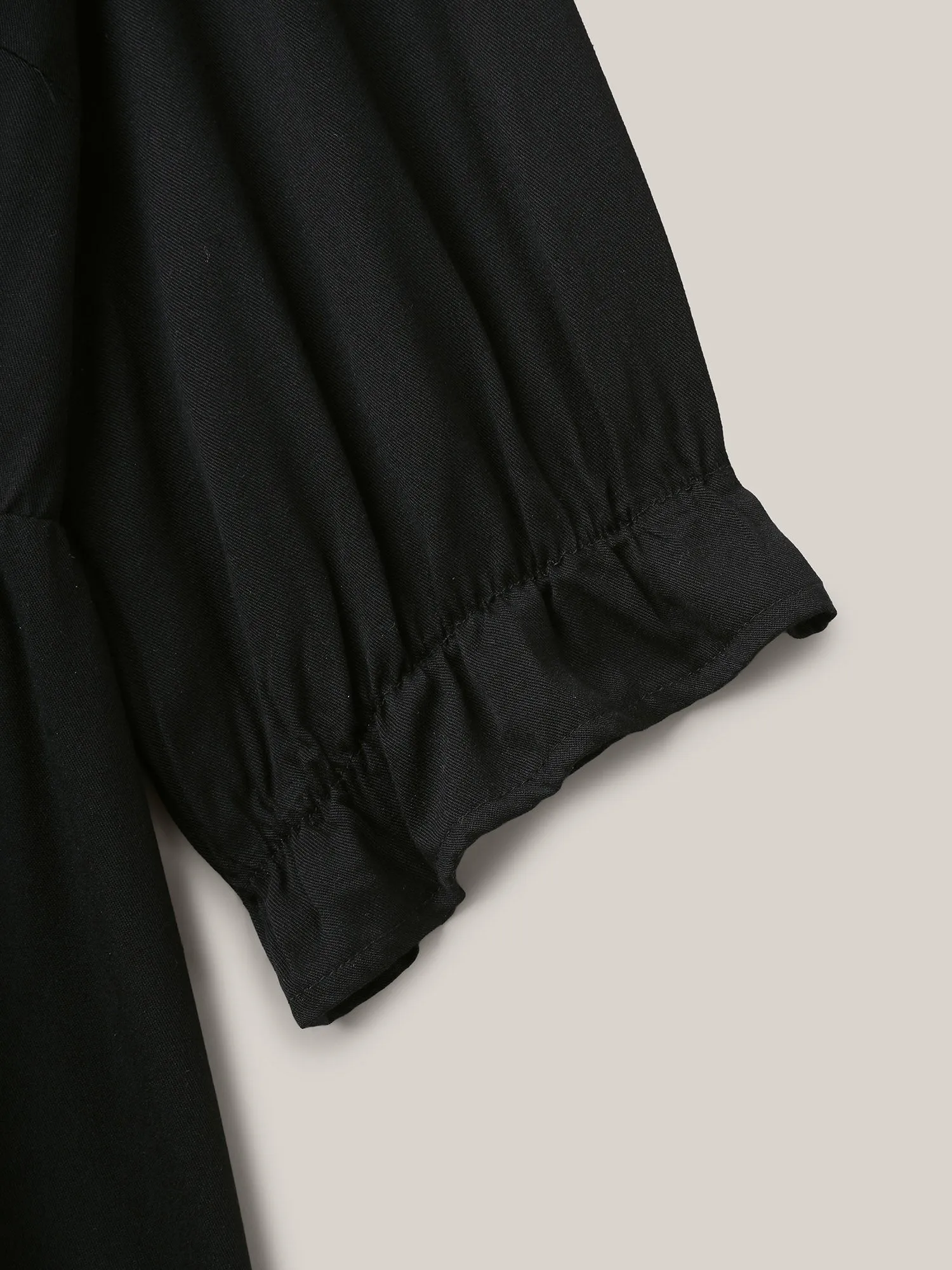 Embroidered Lace Spliced Peplum Shirt sold by Bloomchic product image thumbnail 5