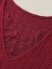 Textured Back Lace Cut-Out Stretchy T-Shirt sold by Bloomchic