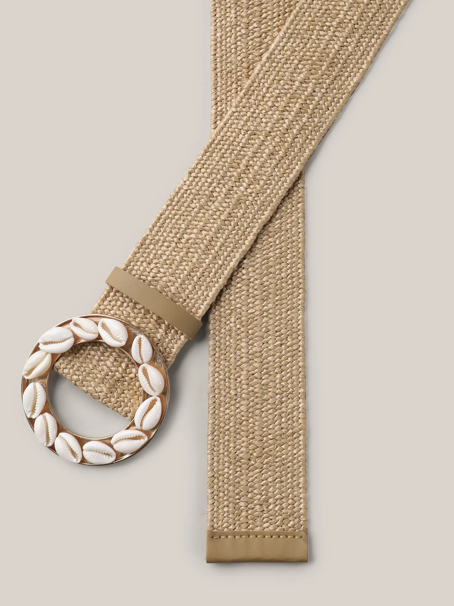 Shell Beaded Straw Regular Belt sold by Bloomchic product image thumbnail 5