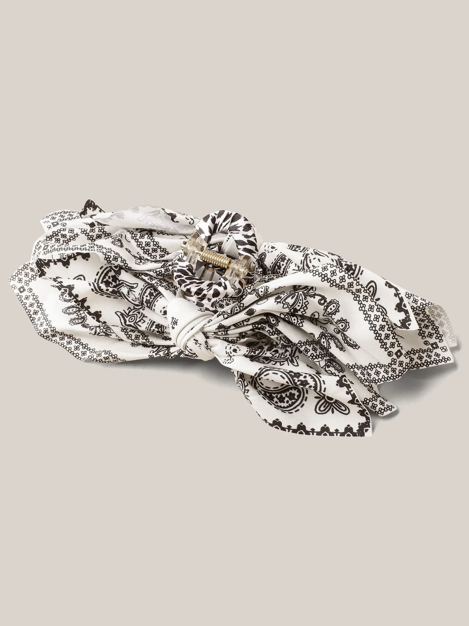 Woven Boho Print Hair Clip sold by Bloomchic product image thumbnail 4