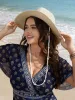 Shell Detail Curved Brim Vacation Hat sold by Bloomchic