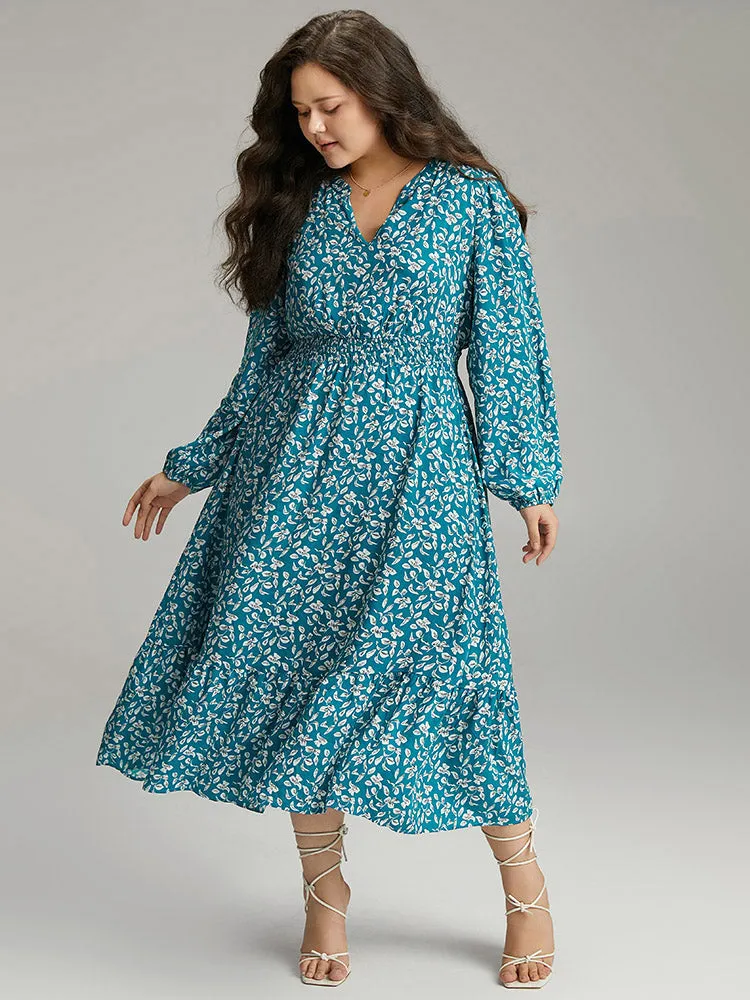 Supersoft Essentials Ditsy Floral Shirred Pocket Dress sold by Bloomchic