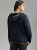 Texture Pocket Patchwork Button Detail Jacket sold by Bloomchic