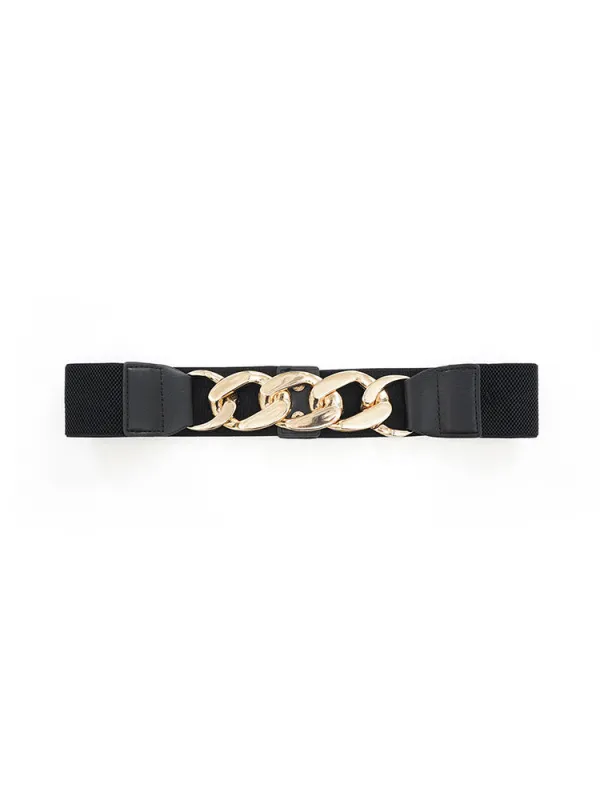 Twists Metal Buckle Snap Button Belt sold by Bloomchic