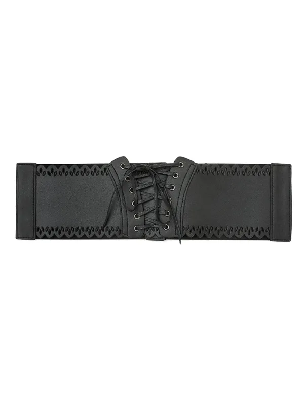 Elastic Ribbon Tie Waist Belt sold by Bloomchic