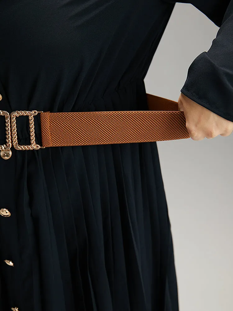 Twists Metal Buckle Weave Belt sold by Bloomchic product image thumbnail 5