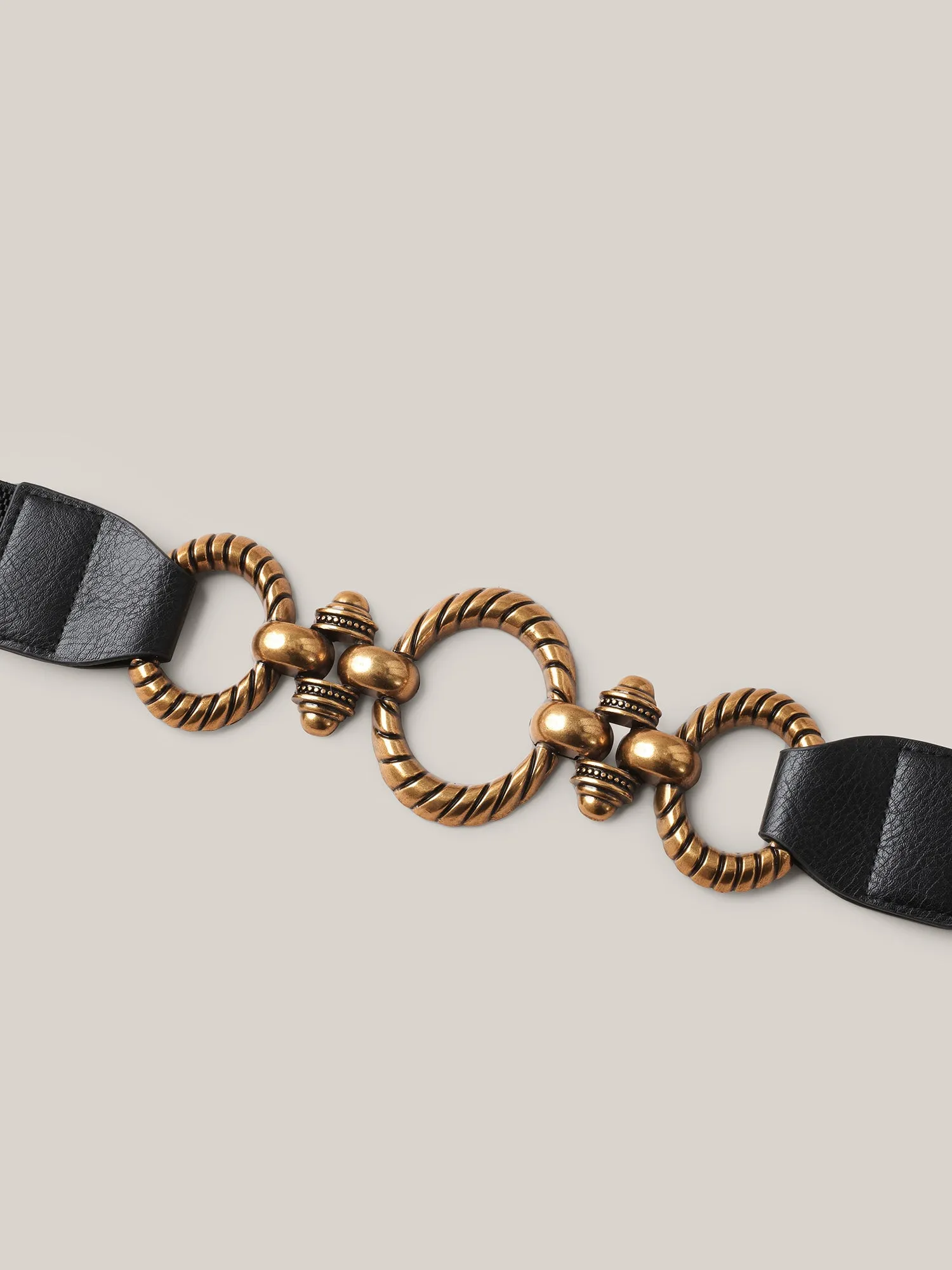 Retro Metal Buckles Wide Belt sold by Bloomchic product image thumbnail 5