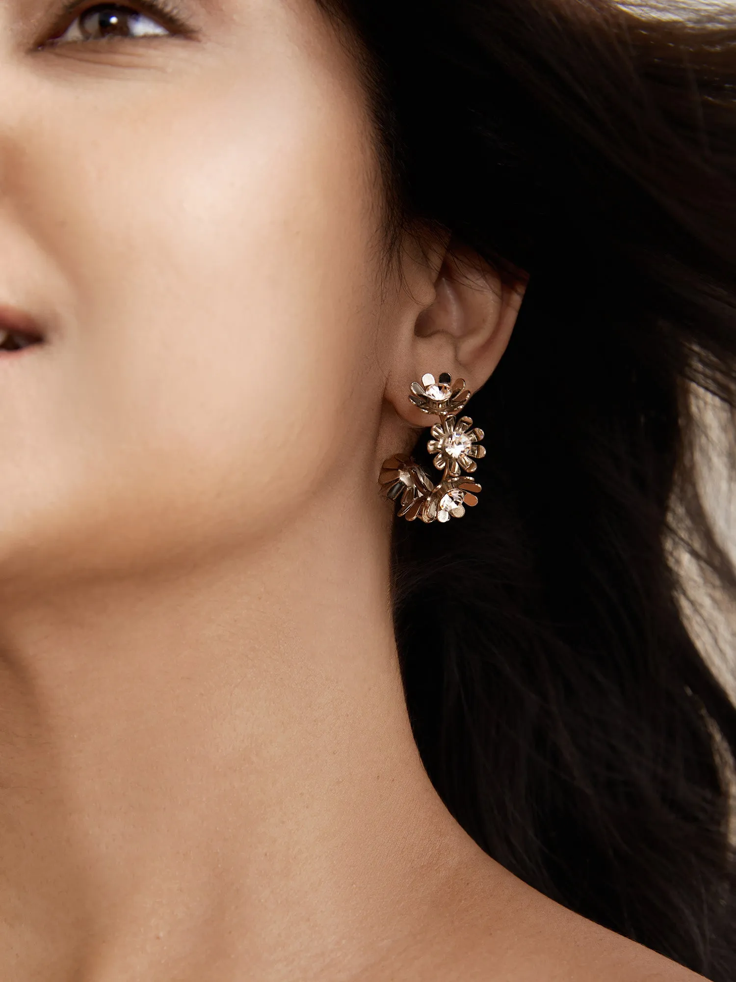 Cubic Zircona Earrings sold by Bloomchic