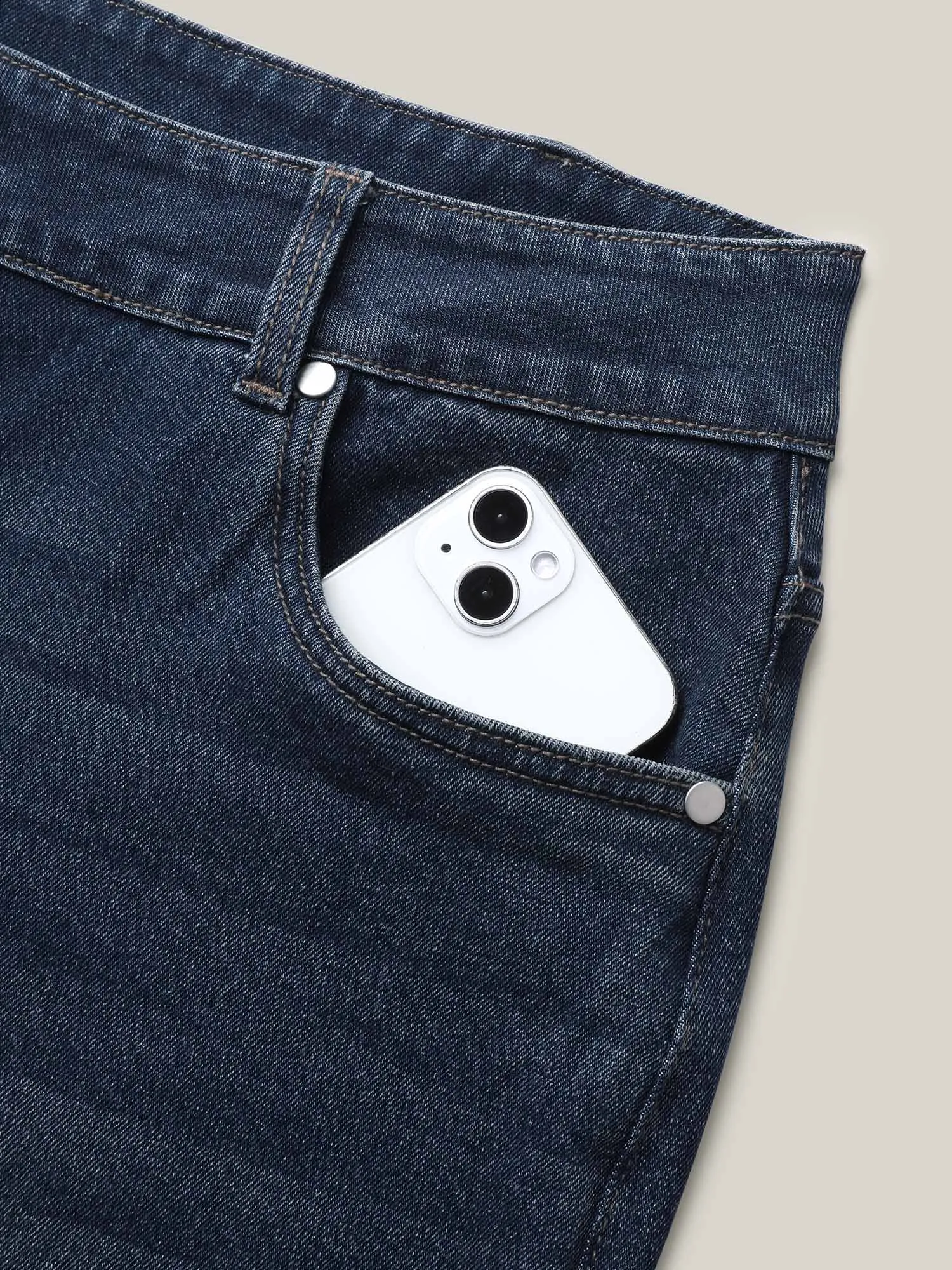 High Waist Sculpting Side Zipper Jeans sold by Bloomchic product image thumbnail 5