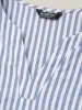 Striped Split Neck Flared Sleeve Shirt sold by Bloomchic