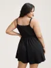 Floral Lace Spliced Neck Tie Sleep Dress sold by Bloomchic