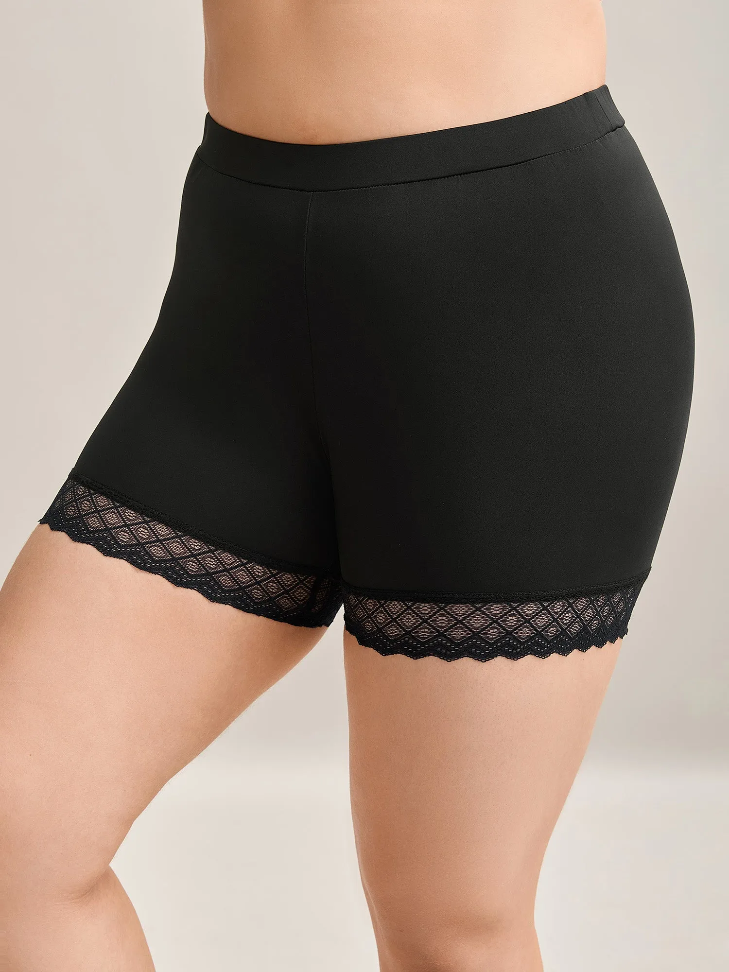 Supersoft Lace Detail Skinny Fit Tights sold by Bloomchic