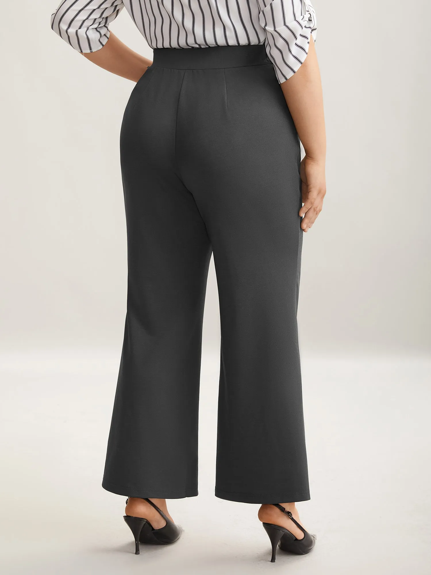 Button No-Waist Gap Pull On Pants sold by Bloomchic product image thumbnail 4