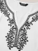 Boho Print Split Neck Relaxed Fit Blouse sold by Bloomchic