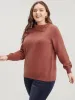 Solid Super Soft Plush Knit Button Detail Asymmetrical Knit Top sold by Bloomchic