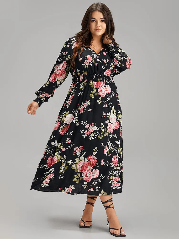 Supersoft Essentials Floral Pocket Shirred Dress sold by Bloomchic product image thumbnail 5