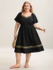 Textured Stretchy Waist Pockets Midi Dress sold by Bloomchic