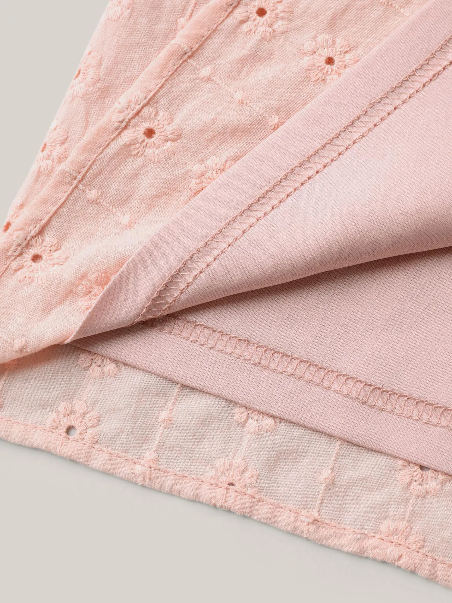 Textured Frill Trim Square Neck Blouse sold by Bloomchic product image thumbnail 5