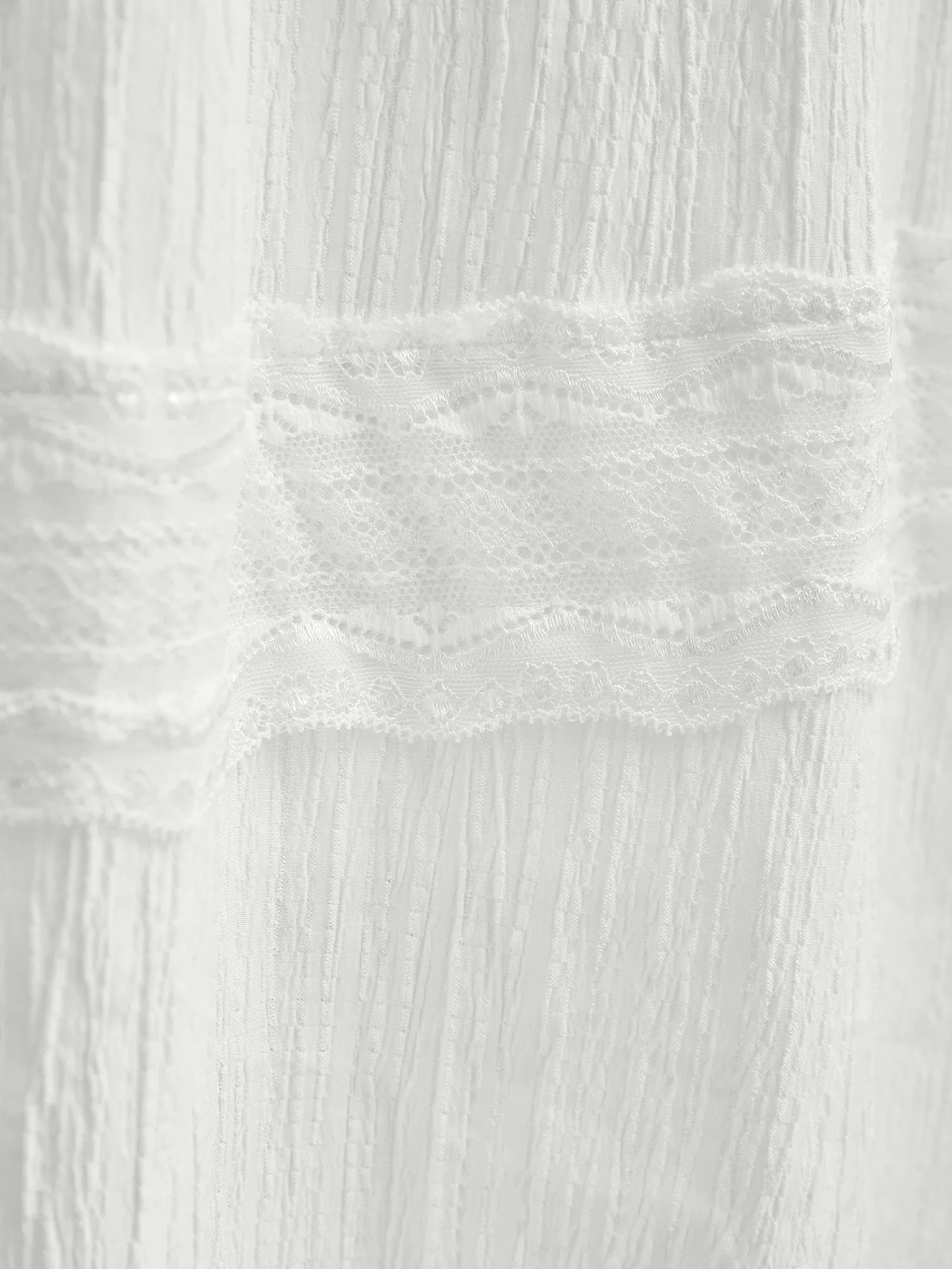 Textured Cut-Out Lace Tied Midi Dress sold by Bloomchic product image thumbnail 2