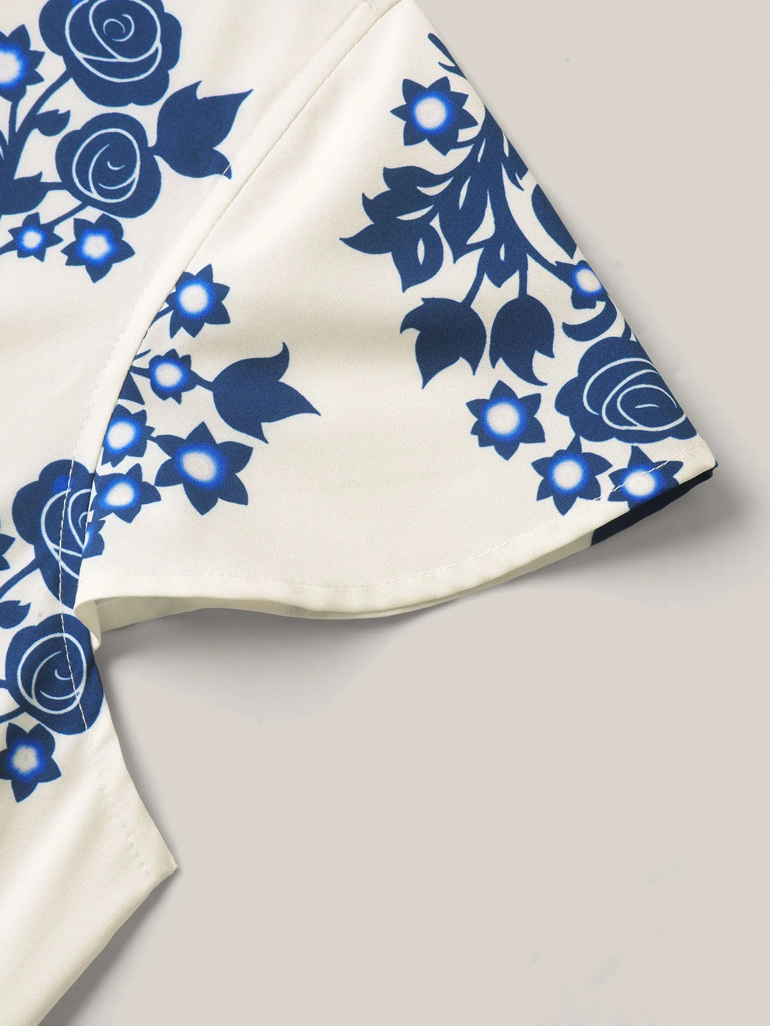 Boho Print V-Neck Pockets Midi Dress sold by Bloomchic product image thumbnail 5