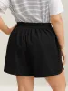 Drawstring Slit Supersoft Pull-On Shorts sold by Bloomchic