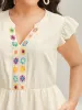 Notched Collar Spliced Pockets Midi Dress sold by Bloomchic