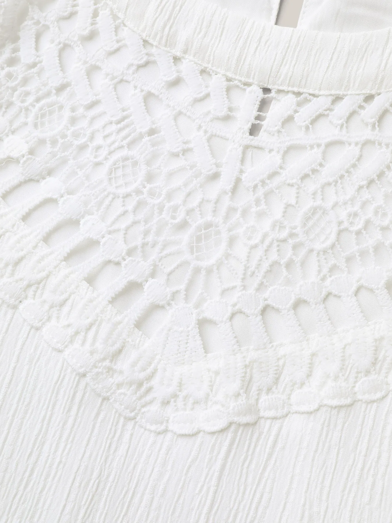 Neck Cut-Out Pockets A-Line Midi Dress sold by Bloomchic product image thumbnail 5