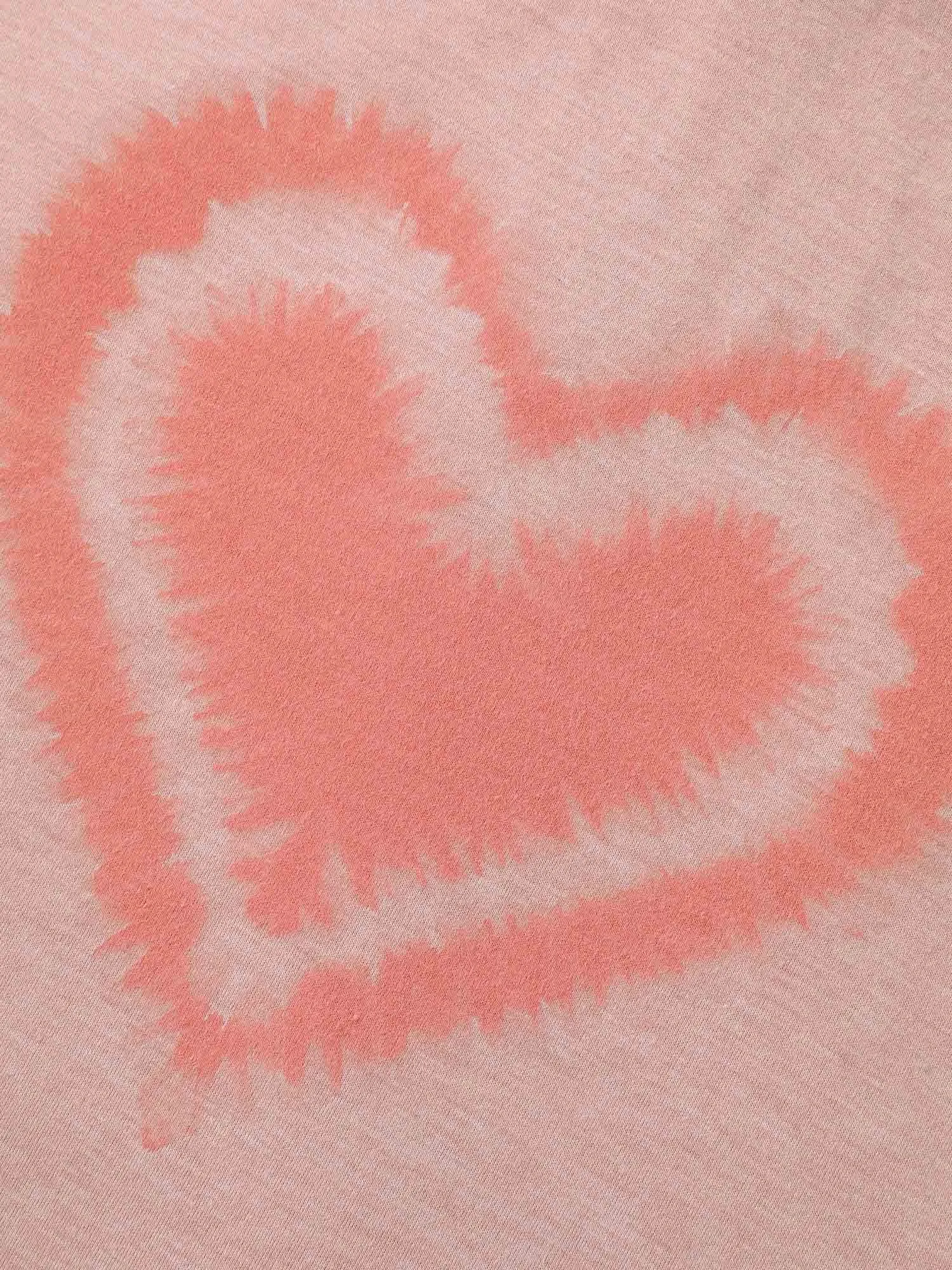 Supersoft Heart Motif Tie-Dye Stretchy T-Shirt sold by Bloomchic product image thumbnail 5