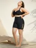 Cross-Ties Cut-Out Sculpting Swim Bottoms sold by Bloomchic