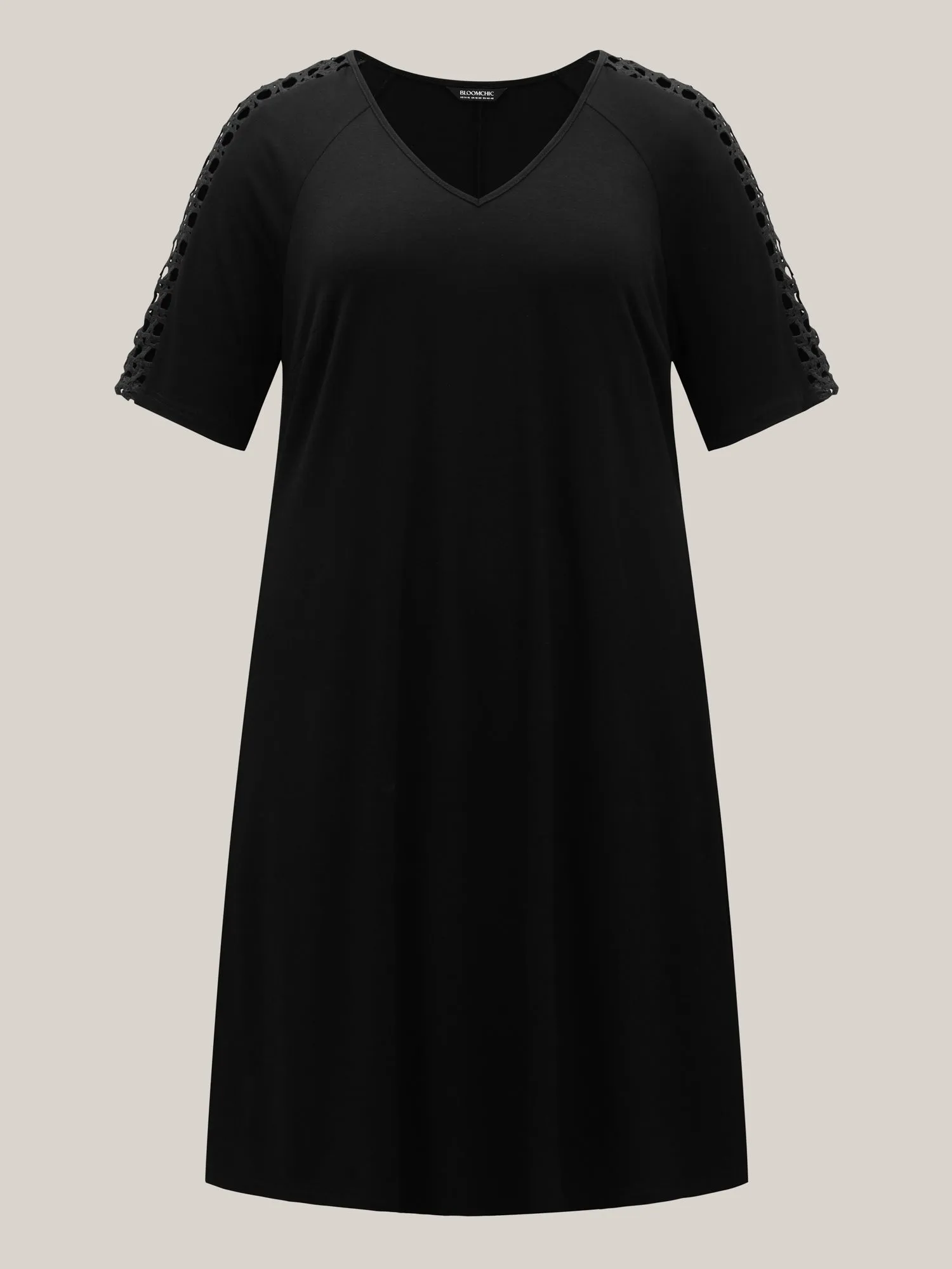 Supersoft Cut-Out Sleeve Midi Dress sold by Bloomchic product image thumbnail 5