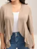 Lotus Hem Curvy Kimono Cover-Up sold by Bloomchic