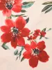 Dreamy Floral Print Flowy Pleated T-Shirt sold by Bloomchic