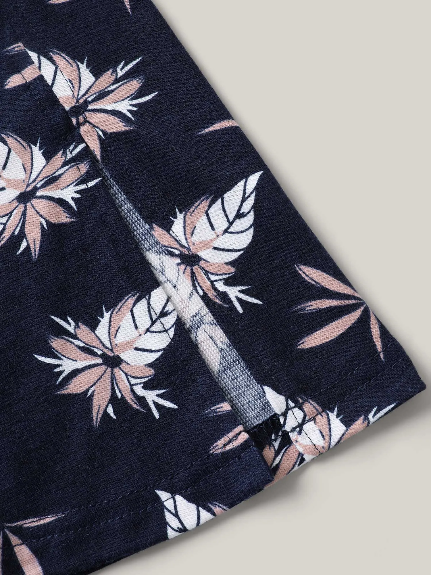 Floral Print Lotus Leaf Sleeve Knit Top sold by Bloomchic product image thumbnail 5