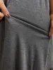 Stretchy Fabric Pockets Ruffled Hem Midi Dress sold by Bloomchic