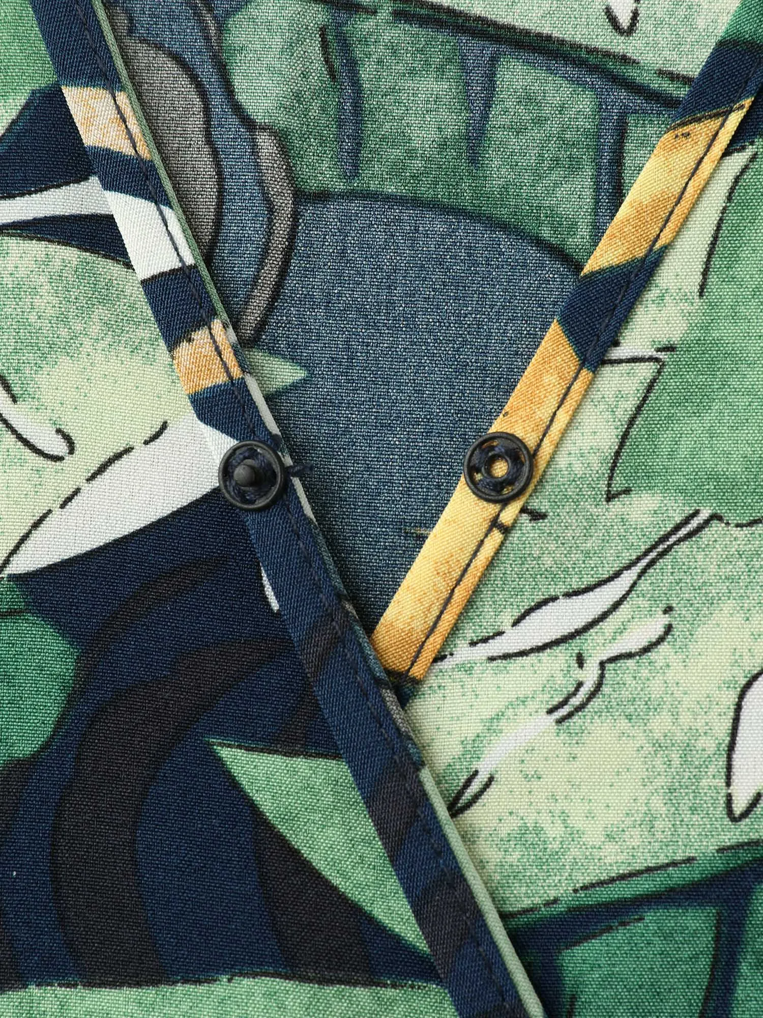 Breezy Tropical Print Pockets Midi Dress sold by Bloomchic product image thumbnail 5