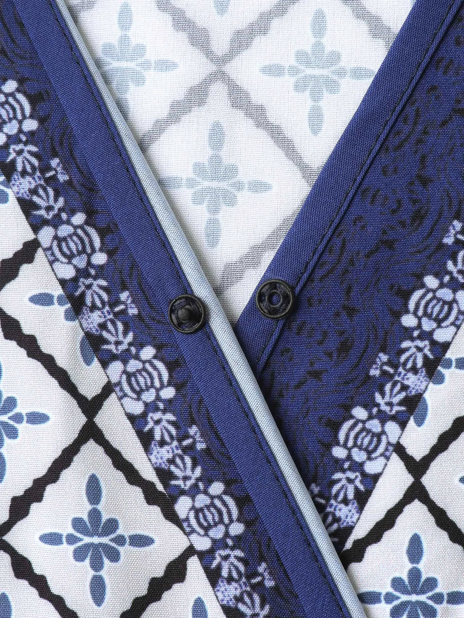 Boho Pattern Spliced Sleeveless Midi Dress sold by Bloomchic product image thumbnail 5