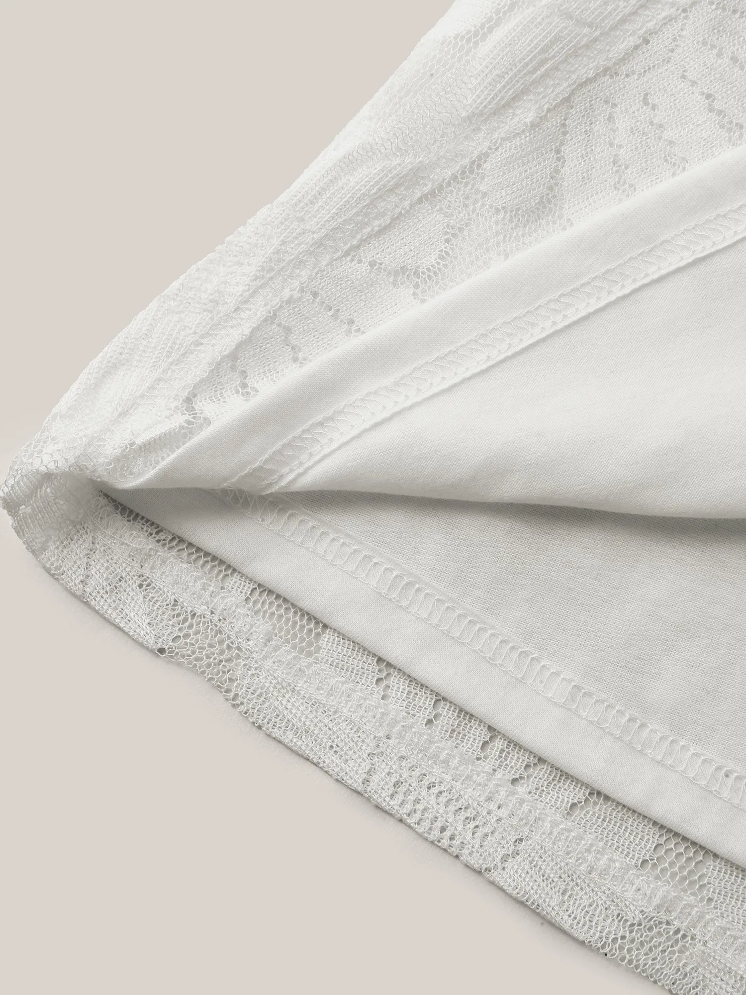 Lace Lined Flowy Tank Top sold by Bloomchic product image thumbnail 5