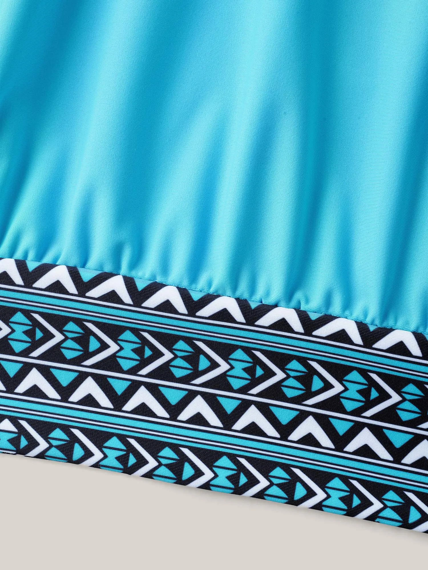 Bust Support Padded Plain Swim Tankini sold by Bloomchic product image thumbnail 5