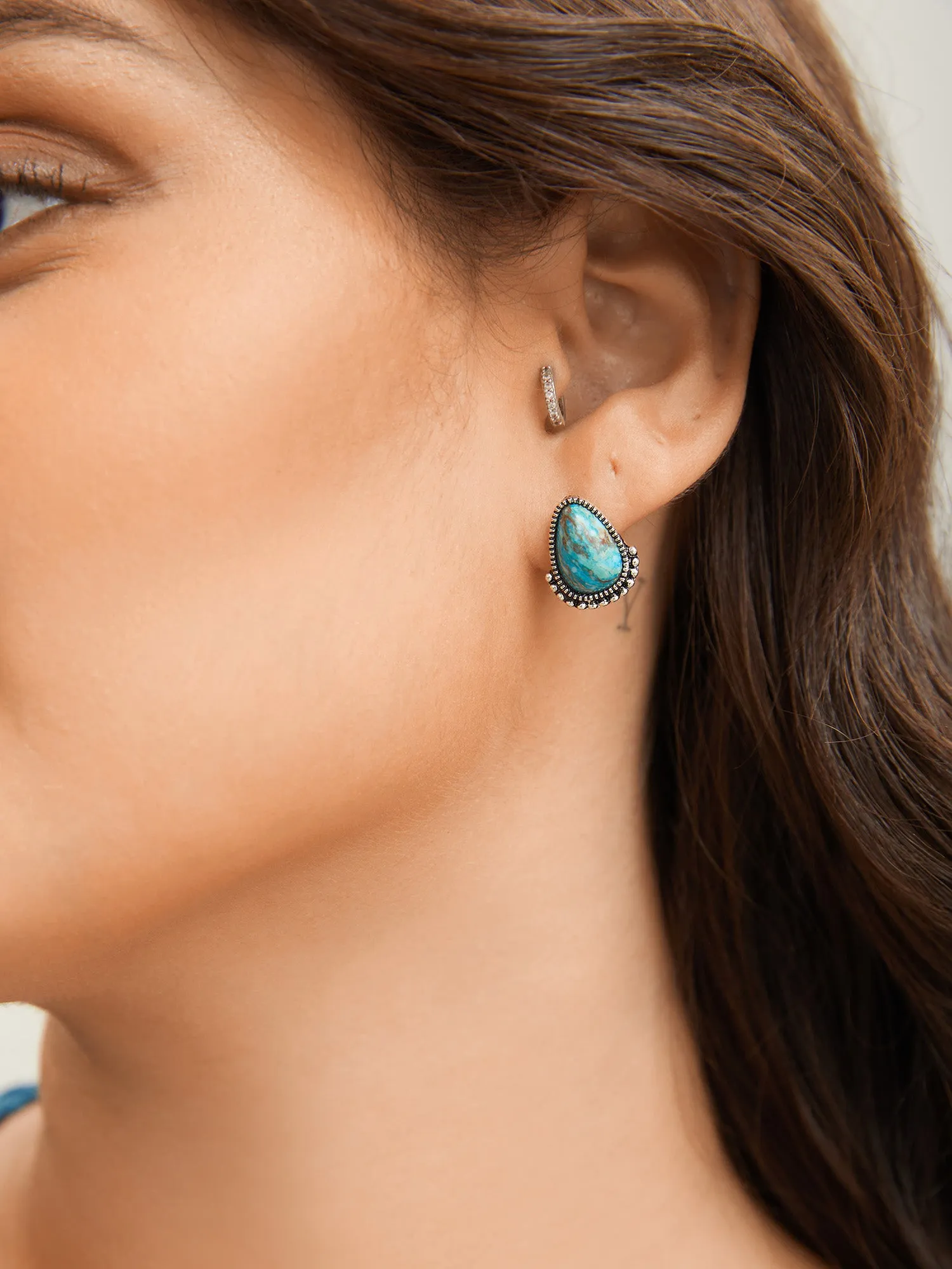 Turquoise Earrings Set sold by Bloomchic product image thumbnail 3