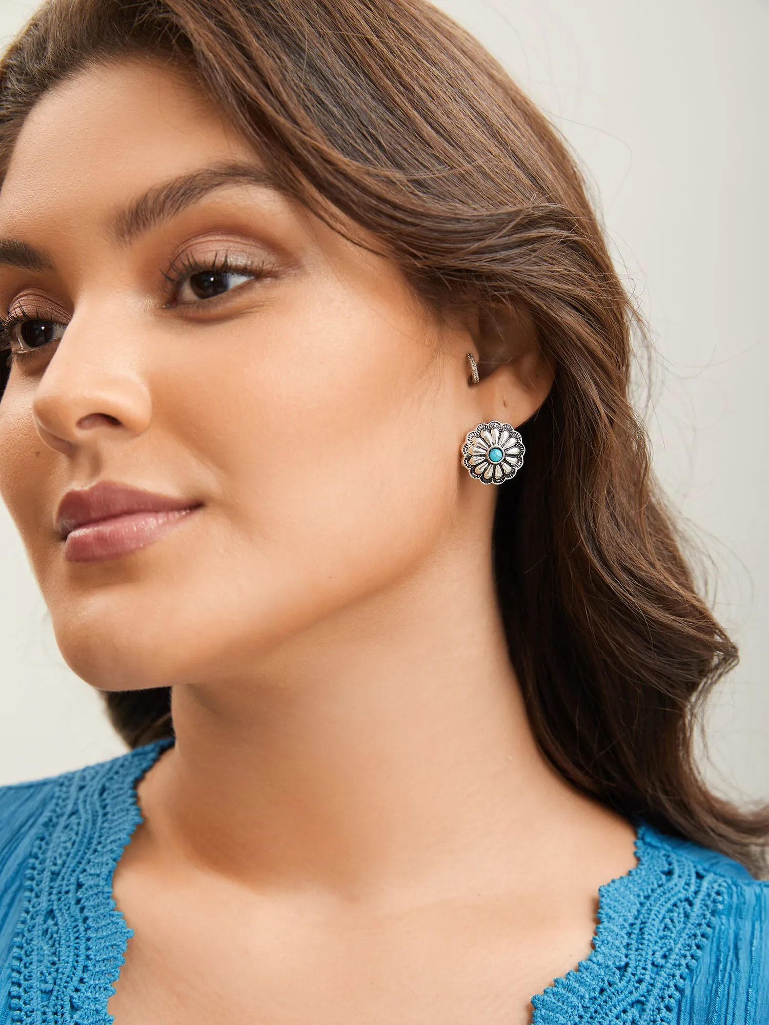 Turquoise Earrings Set sold by Bloomchic product image thumbnail 2