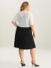 Two-Piece Knotted Pockets Midi Dress sold by Bloomchic