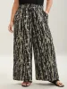 Abstract Tie-Dye Wide-Leg Pants sold by Bloomchic