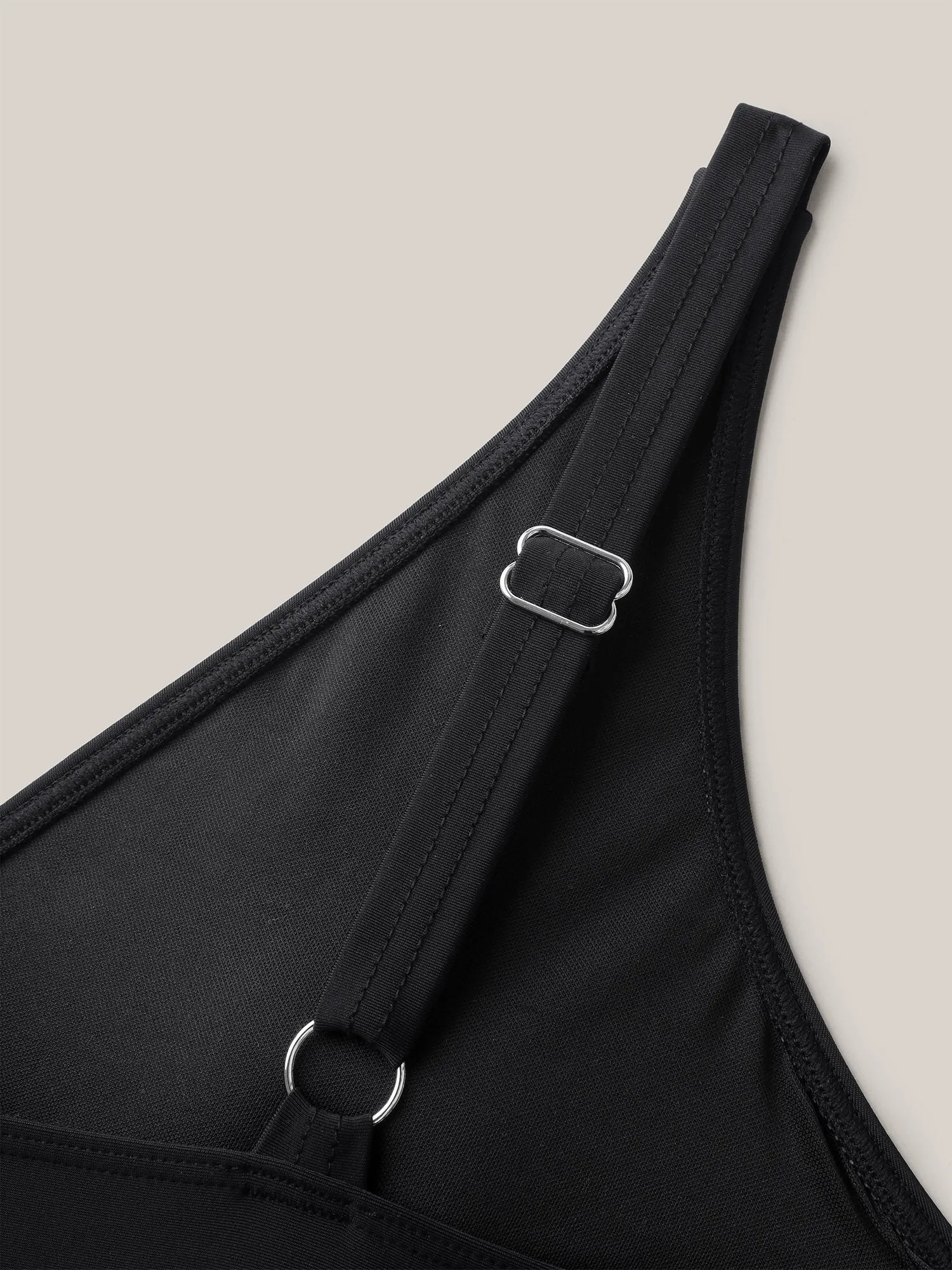 Cross-Over Sheer One-Piece Swimsuit sold by Bloomchic product image thumbnail 5