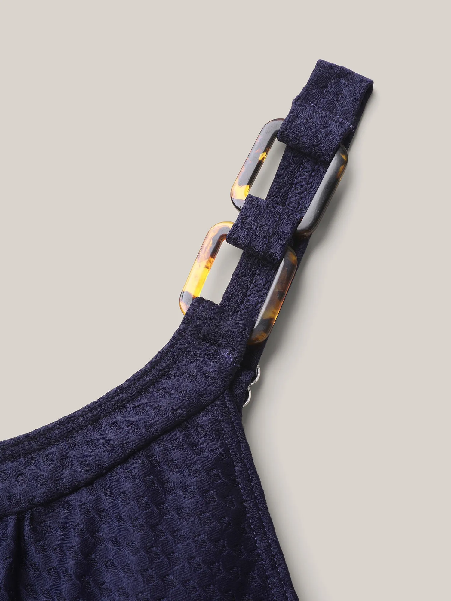 Scoop Neck Pockets One-Piece Swimsuit sold by Bloomchic product image thumbnail 5