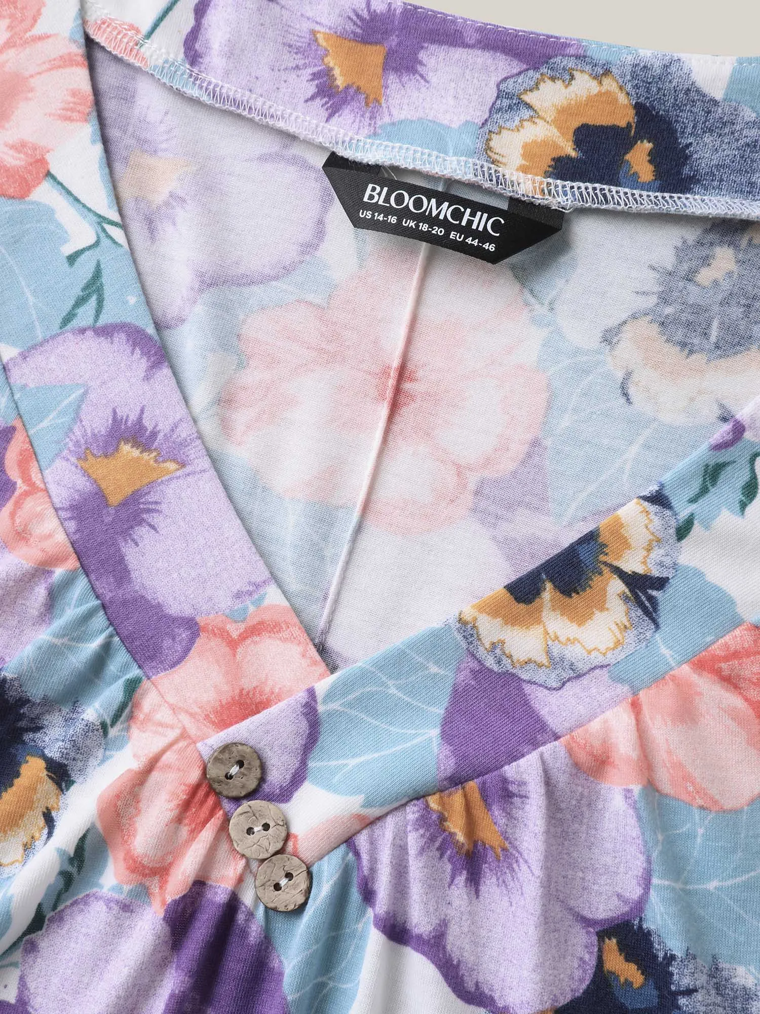 Spring Romance Pleated Front Tank Top sold by Bloomchic product image thumbnail 5